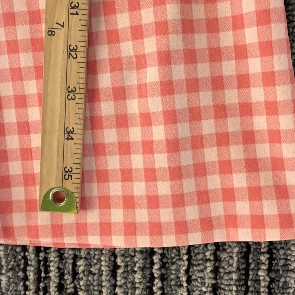 Tommy Hilfiger Dress Womens 6P Petite Pink Gingham Sleeveless Fit Flare NWT - Picture 11 of 12
